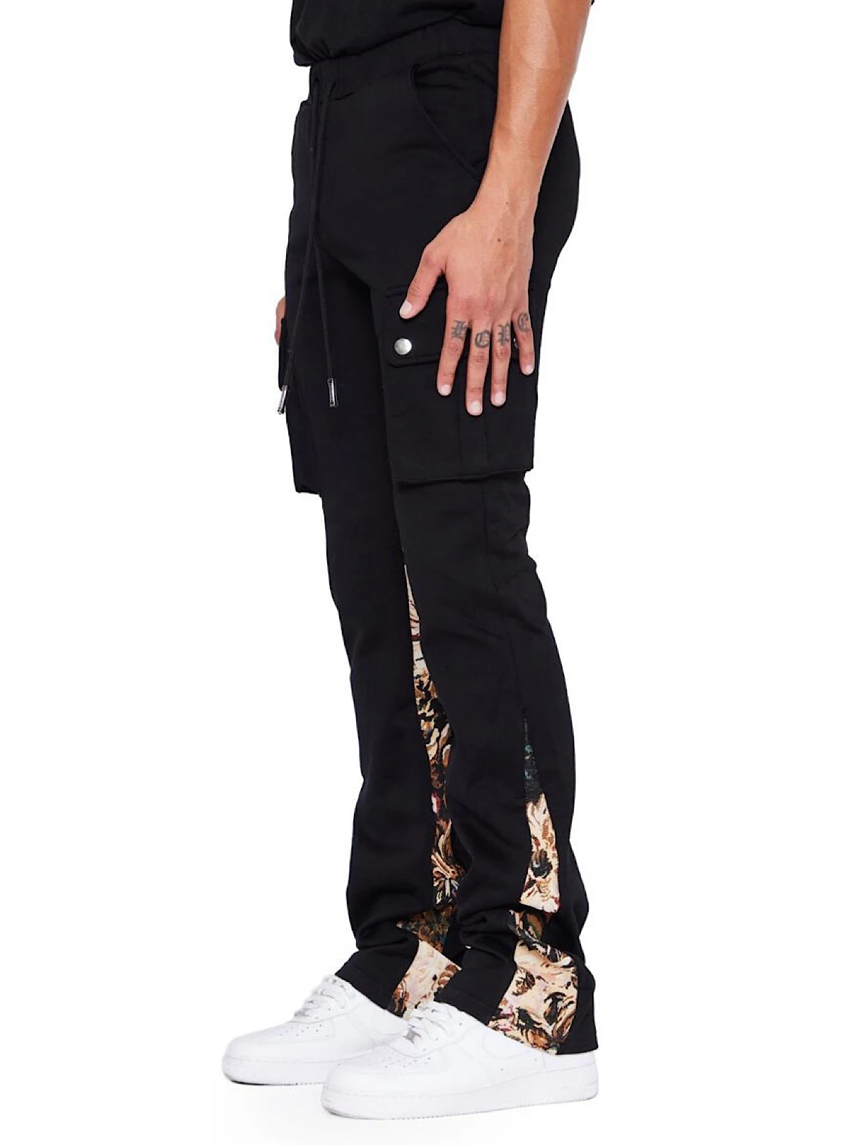Valabasas Track Pants - Blek Le Rat Stacked - Brown Multi - VLBS2246 1 Valabasas Track Pants - Blek Le Rat Stacked - Brown Multi - VLBS2246