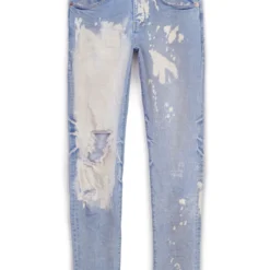 Purple-Brand Jeans - Big Bleach Blowout - Indigo - P002-INBB222