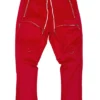Motive Denim Track Pants - Cargo Stacked - Red - MT100