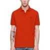 Purple-Brand Polo T-Shirt - Pique Knit - Red - P125 - MPRP423